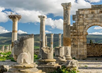 馬拉喀什11日遊:穿越帝國古城與沙漠期間參觀摩洛哥的羅馬遺址——沃呂比利斯